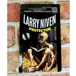 PROTECTOR (Known Space) Larry Niven 1980s Science Fiction Sci-Fi PB Great Cover!
